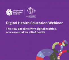 Digital Health Webinar - The New Baseline: Why digital is essential to modern allied health